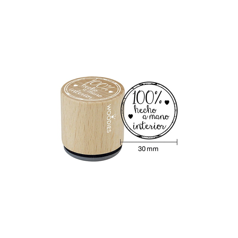 WOODIES WB5002 100 HECHO A MANO INTERIOR DESIGN AND STAMP