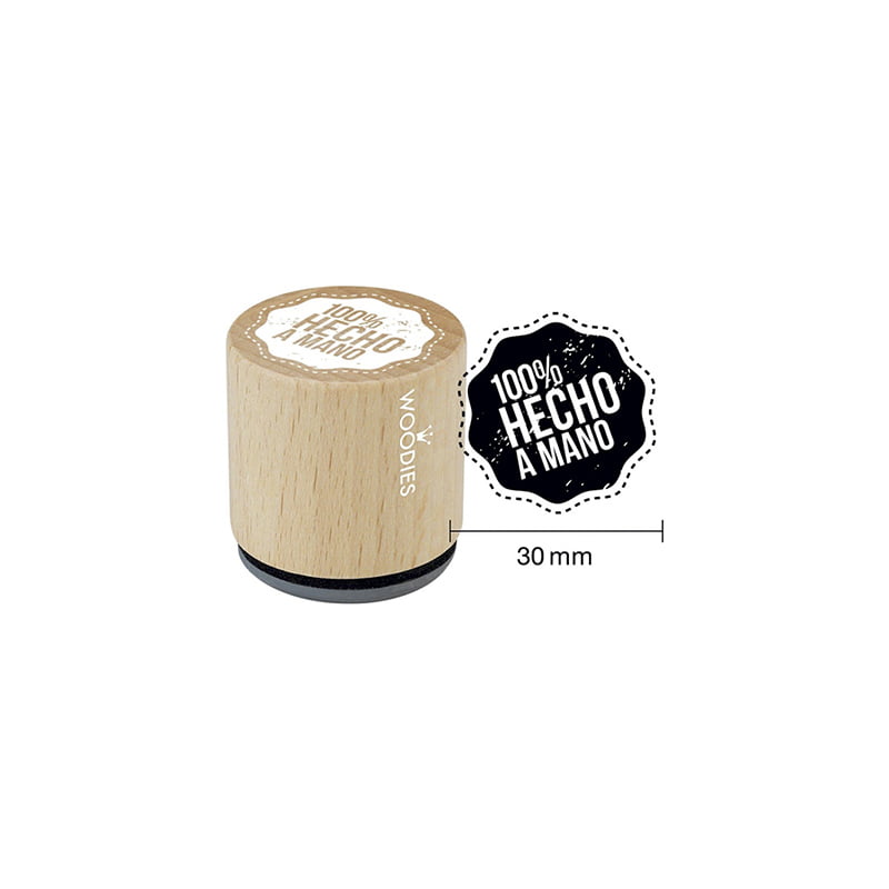 WOODIES WB5003 100 HECHO A MANO DESIGN AND STAMP