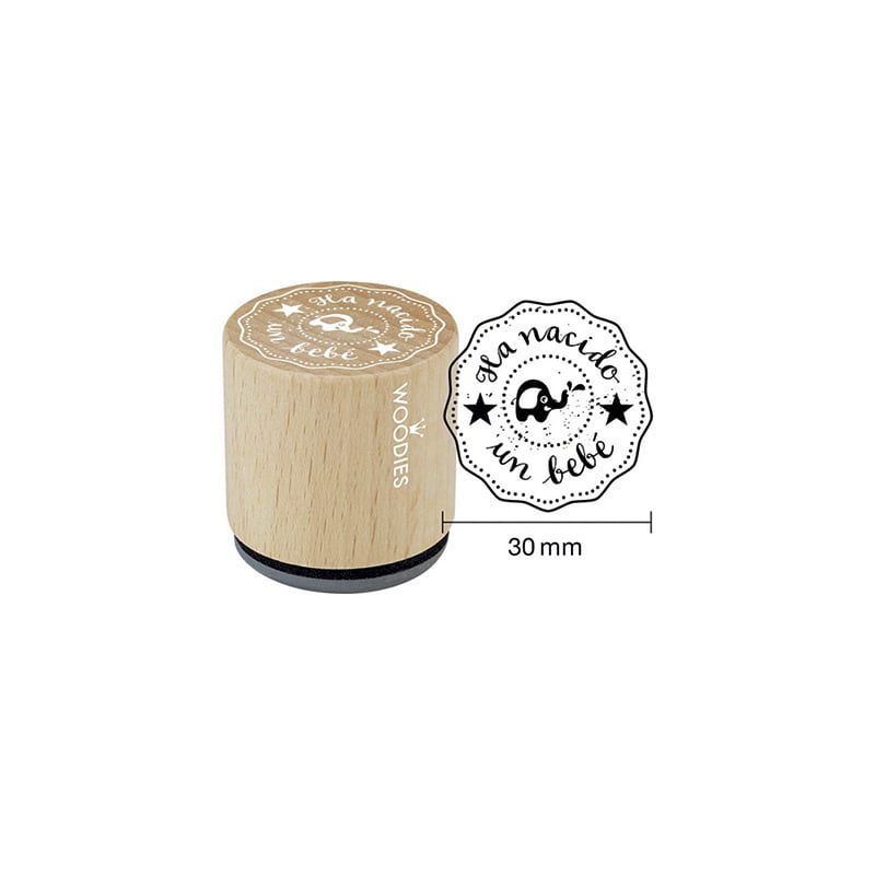 WOODIES WB6006 HA NACIDO UN BEBE DESIGN AND STAMP