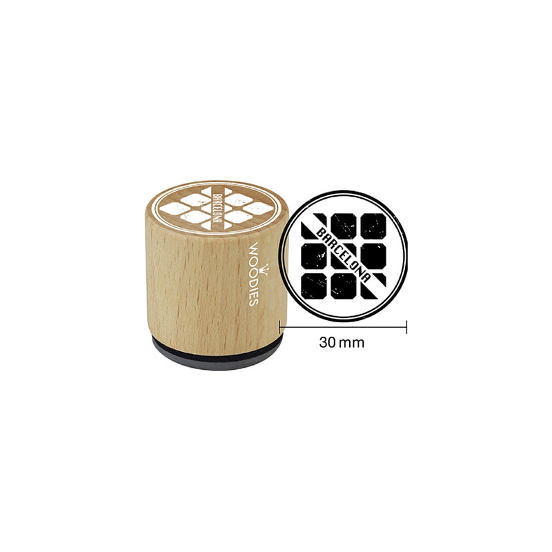 WOODIES WB9006 EIXAMPLE BCN DESIGN AND STAMP