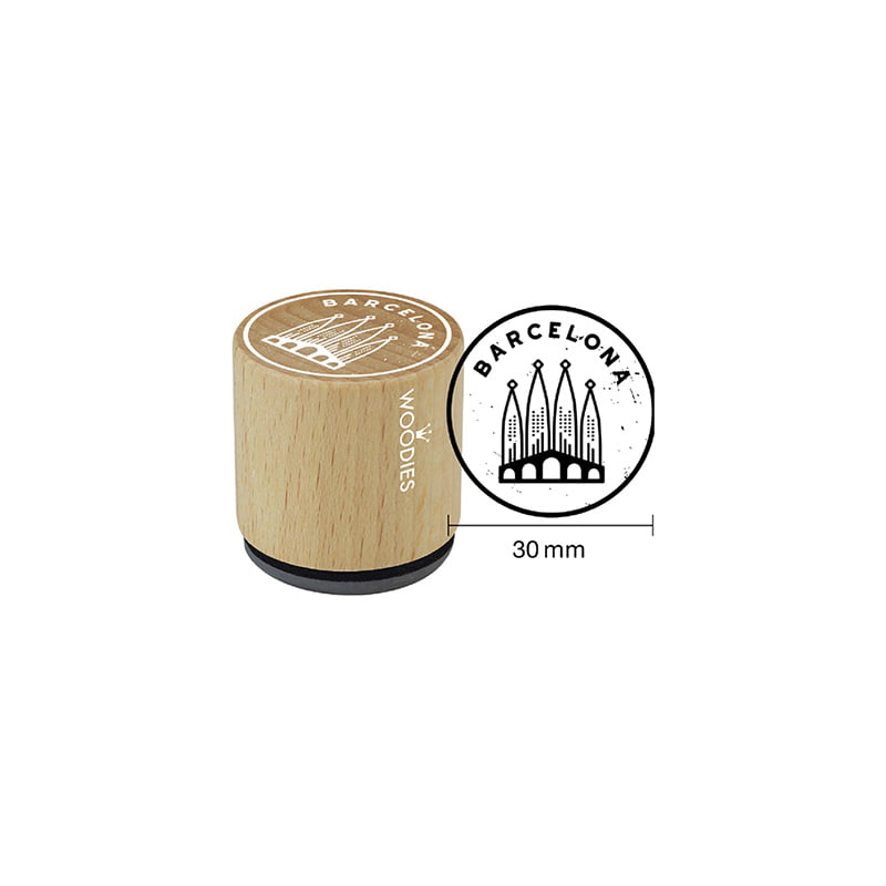 WOODIES WB9008 SAGRADA FAMILIA DESIGN AND STAMP