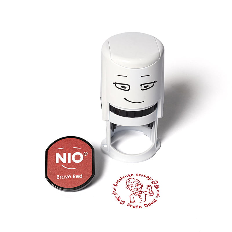 SELLO PERSONALIZADO PROFE AUTOMATICO NIO LINE 40MM 1 SES DS 0501 PROFESOR DESIGN AND STAMP SELLO PERSONALIZADO PROFE AUTOMATICO NIO LINE 40MM 1 SES DS 0501 PROFESOR DESIGN AND STAMP