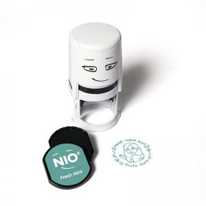 SELLO PERSONALIZADO PROFE AUTOMATICO NIO LINE 40MM 2 SES DS 0502 PROFESORA DESIGN AND STAMP