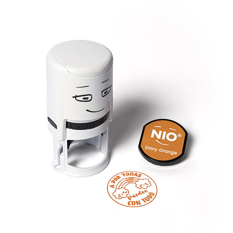 SELLO PERSONALIZADO PROFE AUTOMATICO NIO LINE 40MM 5 SES DS 0505 ARCO IRIS DESIGN AND STAMP SELLO PERSONALIZADO PROFE AUTOMATICO NIO LINE 40MM 5 SES DS 0505 ARCO IRIS DESIGN AND STAMP