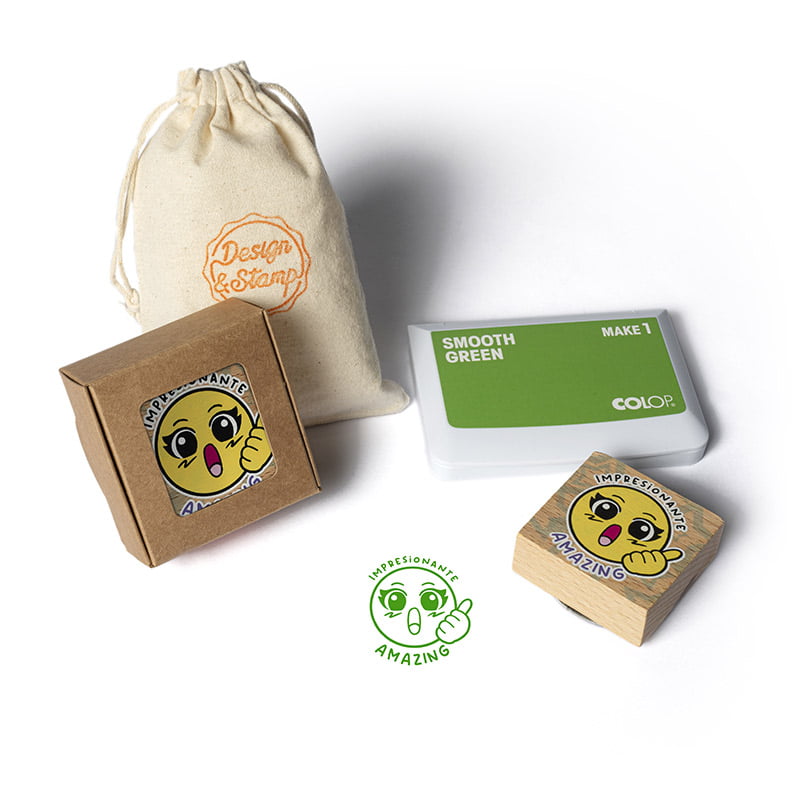 SELLO PERSONALIZADO PROFE MANUAL CUADRADO 50X50MM 8 SES DS 0408 IMPRESIONANTE DESIGN AND STAMP 1
