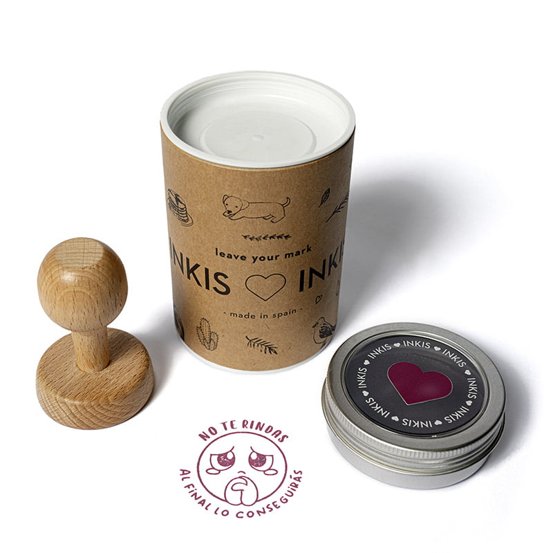 SELLO PERSONALIZADO PROFE MANUAL REDONDO 45MM 7 SES DS 0207 NO TE RINDAS DESIGN AND STAMP 1
