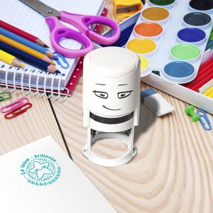 SELLOS EDUCATIVOS PROFESOR AUTOMATICO NIO LINE 40MM 4 ESTRELLA DESIGN AND STAMP 4