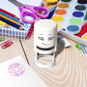 SELLOS EDUCATIVOS PROFESOR AUTOMATICO NIO LINE 40MM 5 ARCO IRIS DESIGN AND STAMP 4 SELLOS EDUCATIVOS PROFESOR AUTOMATICO NIO LINE 40MM 5 ARCO IRIS DESIGN AND STAMP 4