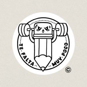 SELLOS PROFESORES AUTOMATICO NIO LINE 40MM 3 LAPIZ DESIGN AND STAMP 3