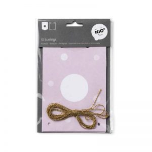 BANDERIN NI308R 1 ROSA DESIGN AND STAMP