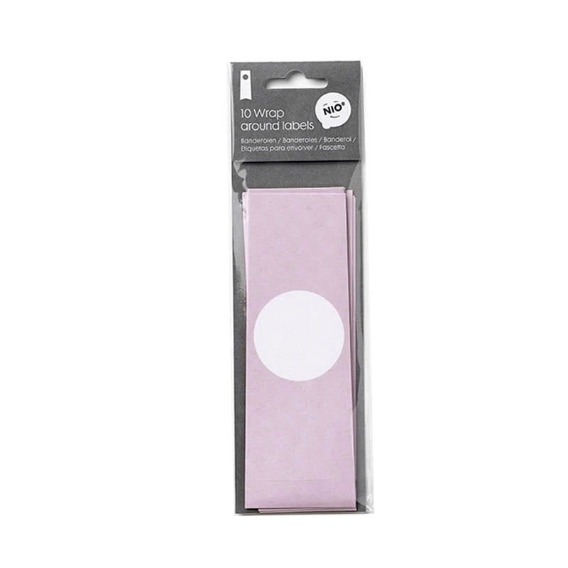 BANDEROLA NI301R 2 ROSA DESIGN AND STAMP