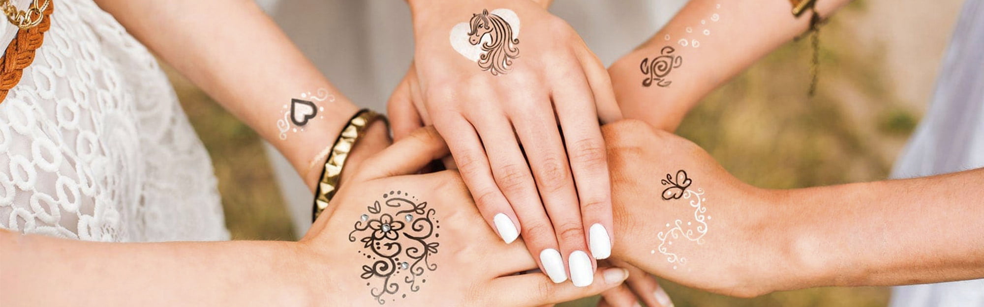 BANNER SELLO TATTOO DESIGN AND STAMP