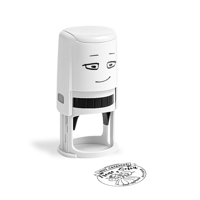 SELLO AUTOMATICO BODA 7 CHICAS DESIGN AND STAMP