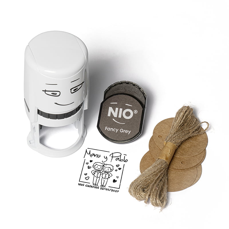 SELLO AUTOMATICO BODA SBO DS 0504 CHICOS DESIGN AND STAMP