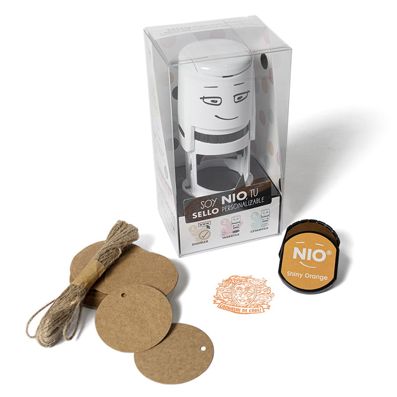 SELLO AUTOMATICO FIESTA 8 SES DS 0508 CARNAVAL DESIGN AND STAMP