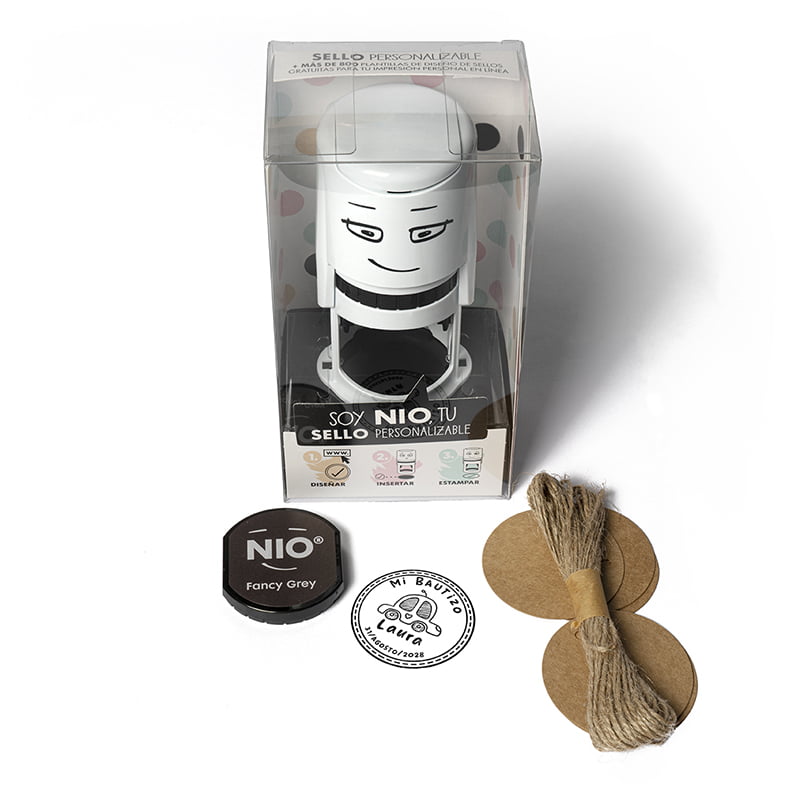 SELLO AUTOMATICO NIO BAUTIZO SBA DS 0507 COCHE DESIGN AND STAMP
