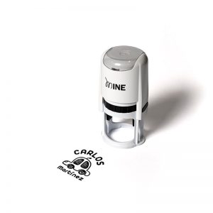 SELLO AUTOMATICO PRINTER R30 TEXTIL 3 COCHE DESIGN AND STAMP