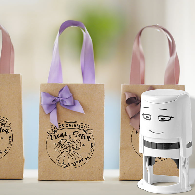 SELLO BODA SBO DS 0507 CHICAS DESIGN AND STAMP