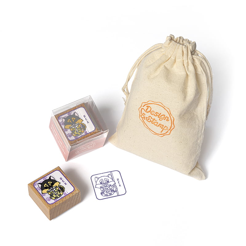 Exlibris 2 - Sello impreso, caja, bolsa pequeña