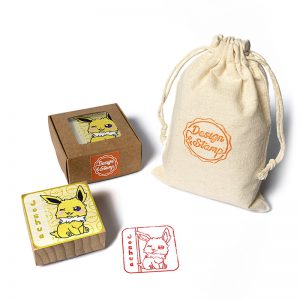 SELLO EXLIBRIS ANIME 50X50MM EXAN DS 0305 JOSHUA JOLTEON DESIGN AND STAMP
