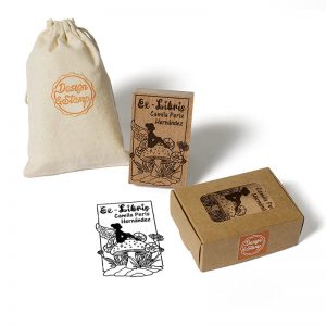 SELLO EXLIBRIS DISENYO 50x80MM EXDSGR DS 0307 HADA DESIGN AND STAMP