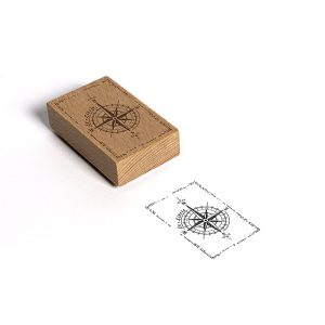 SELLO EXLIBRIS GRABADO 50x80MM DISENOS 8 ROSA VIENTOS GRABADO DESIGN AND STAMP