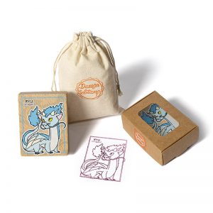 SELLO MANUAL 60X80MM FANTASIA RYU DRAGON COF DS 0202 DESIGN AND STAMP