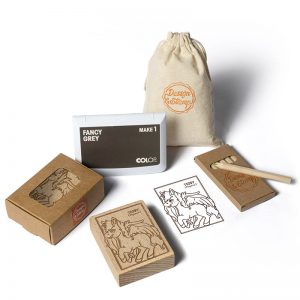 SELLO MANUAL 60X80MM FANTASIA TEDDY PEGASO COF DS 0305 DESIGN AND STAMP