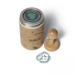 SELLO MANUAL REDONDO 45MM BODA SBO DS 0209 FLOR DESIGN AND STAMP