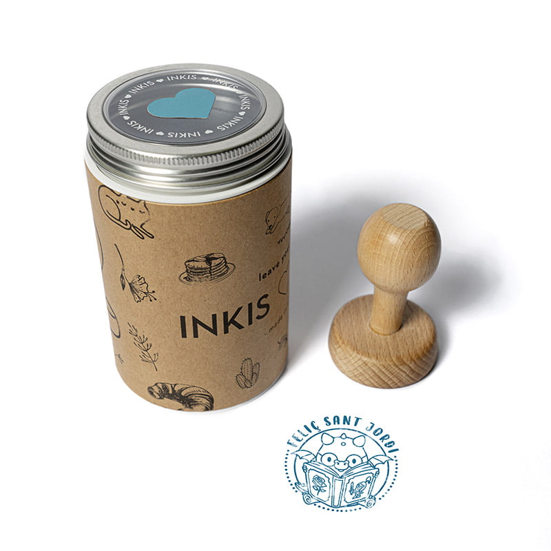 SELLO MANUAL REDONDO 45MM FIESTA 3 SFI DS 0203 SANT JORDI DESIGN AND STAMP