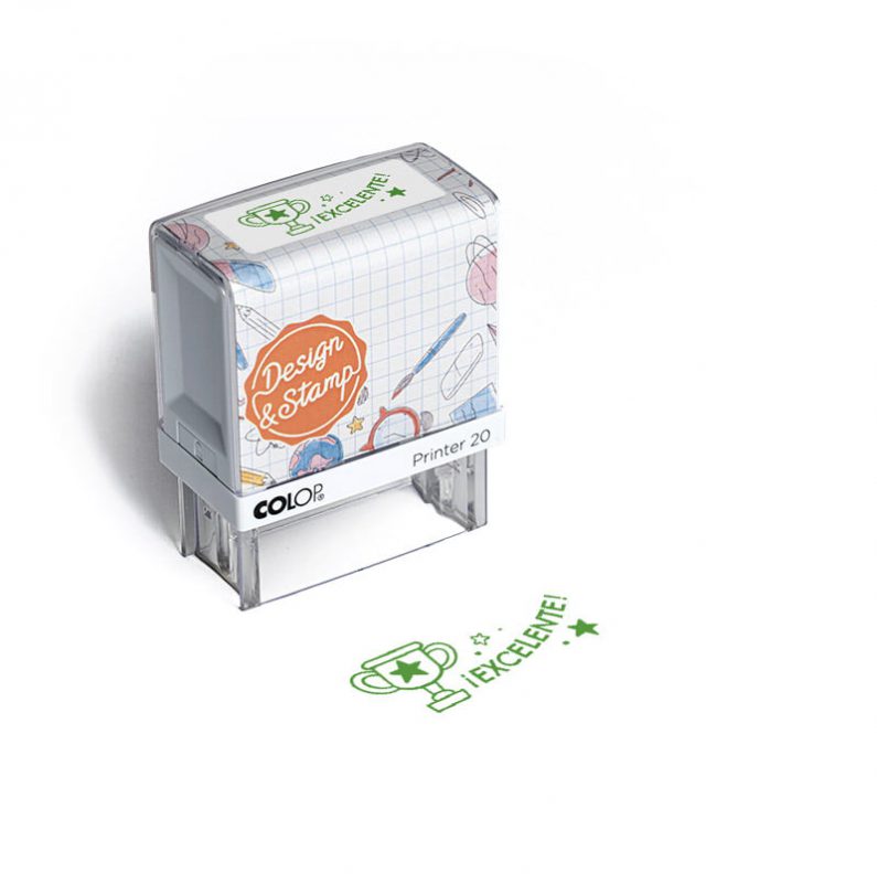 SELLO PROFESORES PRINTER 20 ES C EXCELENTE DESIGN AND STAMP