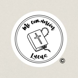 SELLO REDONDO COMUNION 3 BIBLIA DESIGN AND STAMP SELLO REDONDO COMUNION 3 BIBLIA DESIGN AND STAMP