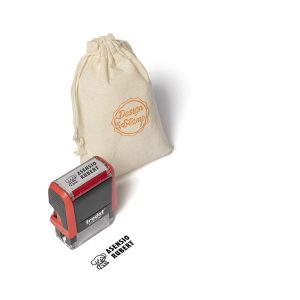 SELLO TEXTIL AUTOMATICO RECTANGULAR 38X14MM PRINTY 4911 TX 06 TRODAT PERRO DESIGN AND STAMP