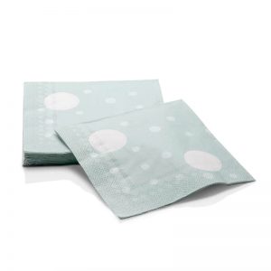 SERVILLETAS NI312M 2 MENTA DESIGN AND STAMP