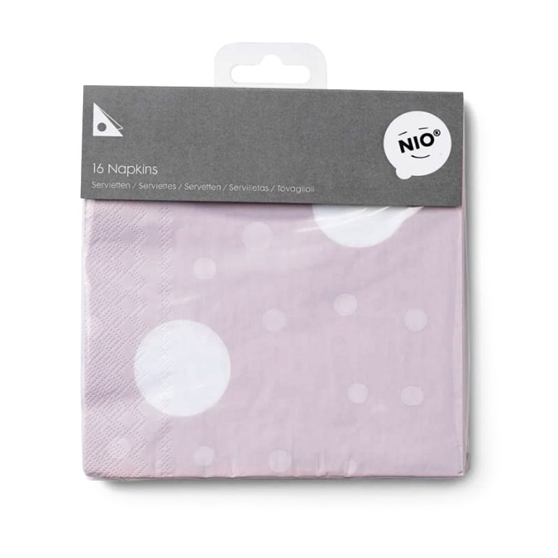 SERVILLETAS NI312R 1 ROSA DESIGN AND STAMP