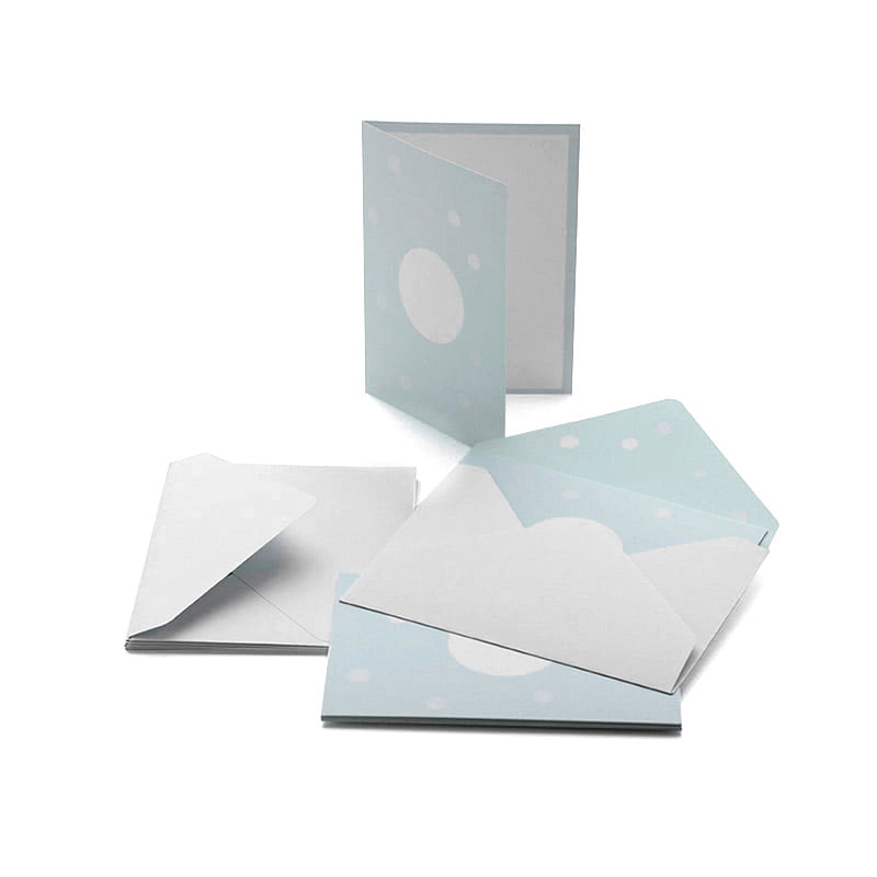 SOBRE NI302M 2 MENTA DESIGN AND STAMP