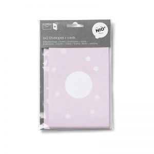 SOBRE NI302R 1 ROSA DESIGN AND STAMP