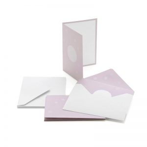 SOBRE NI302R 2 ROSA DESIGN AND STAMP