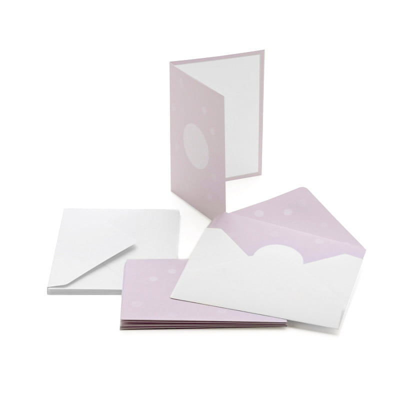 SOBRE NI302R 2 ROSA DESIGN AND STAMP