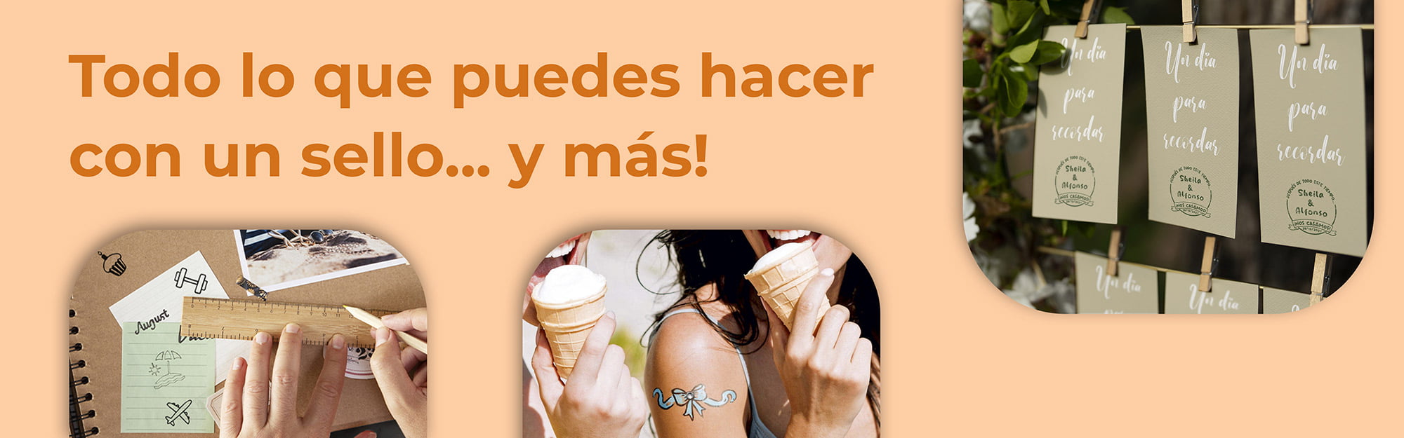 BANNER BLOG DESIGN AND STAMP