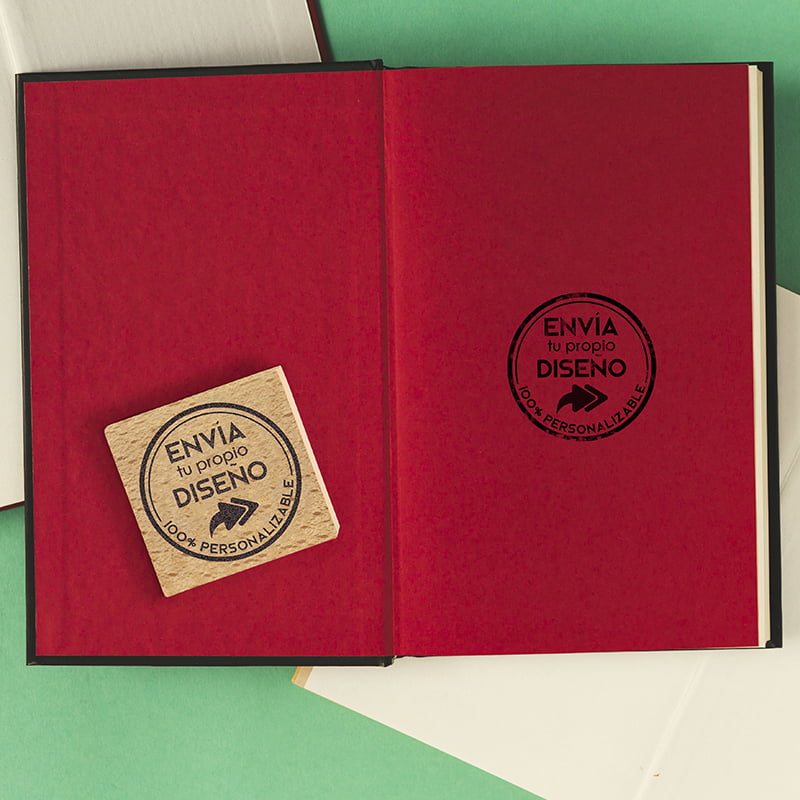 EXLIBRIS DISENO 50x50MM EXDSGR DS 03PE 01 PERSONALIZADOS DESIGN AND STAMP