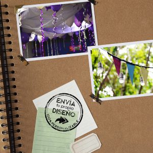 SELLO FIESTAS PERSONALIZADO DESIGN AND STAMP