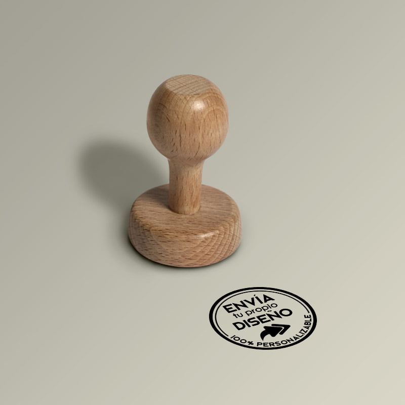 SELLO MANUAL REDONDO 45MM COMUNION PE PERSONALIZADO DESIGN AND STAMP
