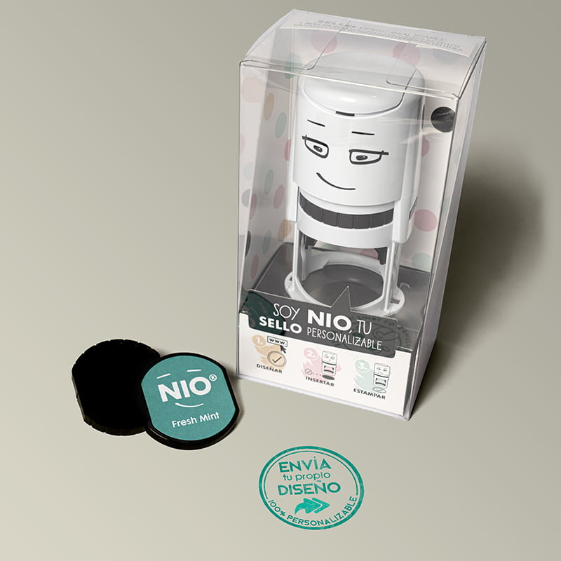 SELLO PERSONALIZADO PROFESORES AUTOMATICO NIO LINE 40MM SES DS 05PE PERSONALIZADO DESIGN AND STAMP