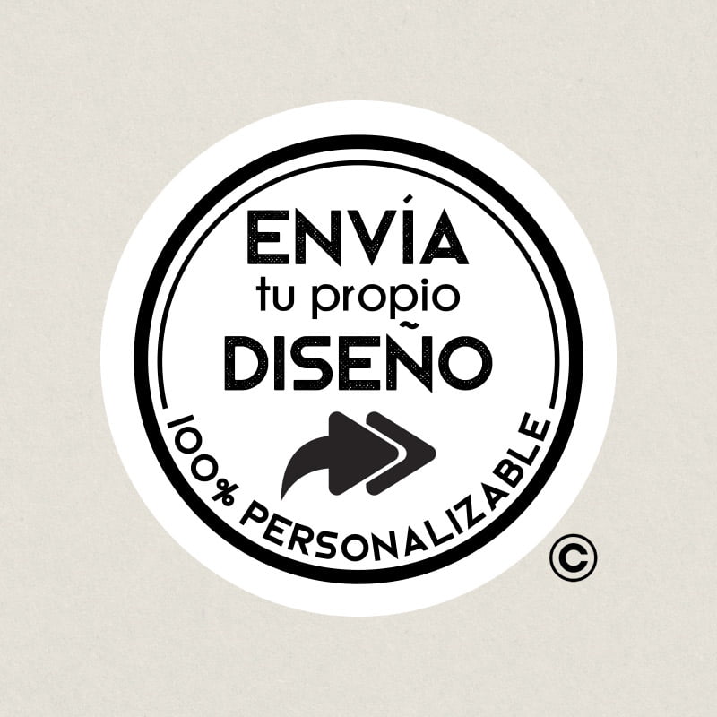 SELLO REDONDO TEXTIL 30MM PERSONALIZADO DESIGN AND STAMP